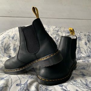 Doc Marten’s steel toe Chelsea boots